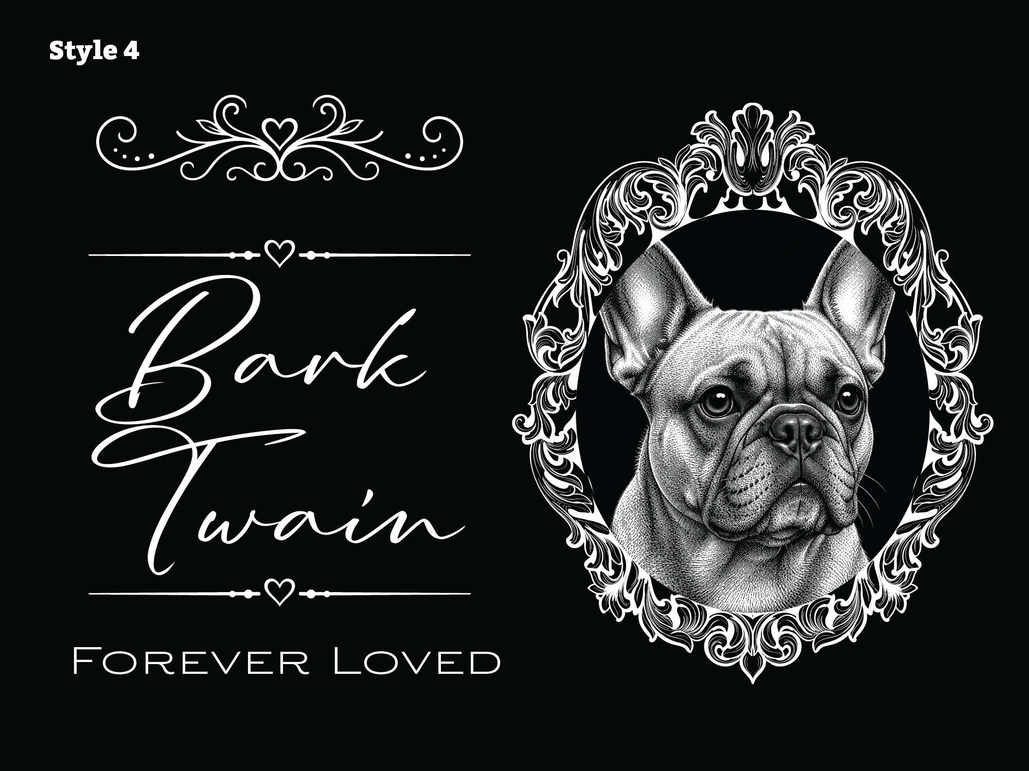 Personalized Pet Memorial Plaque – Custom Photo Engraved on Natural Slate