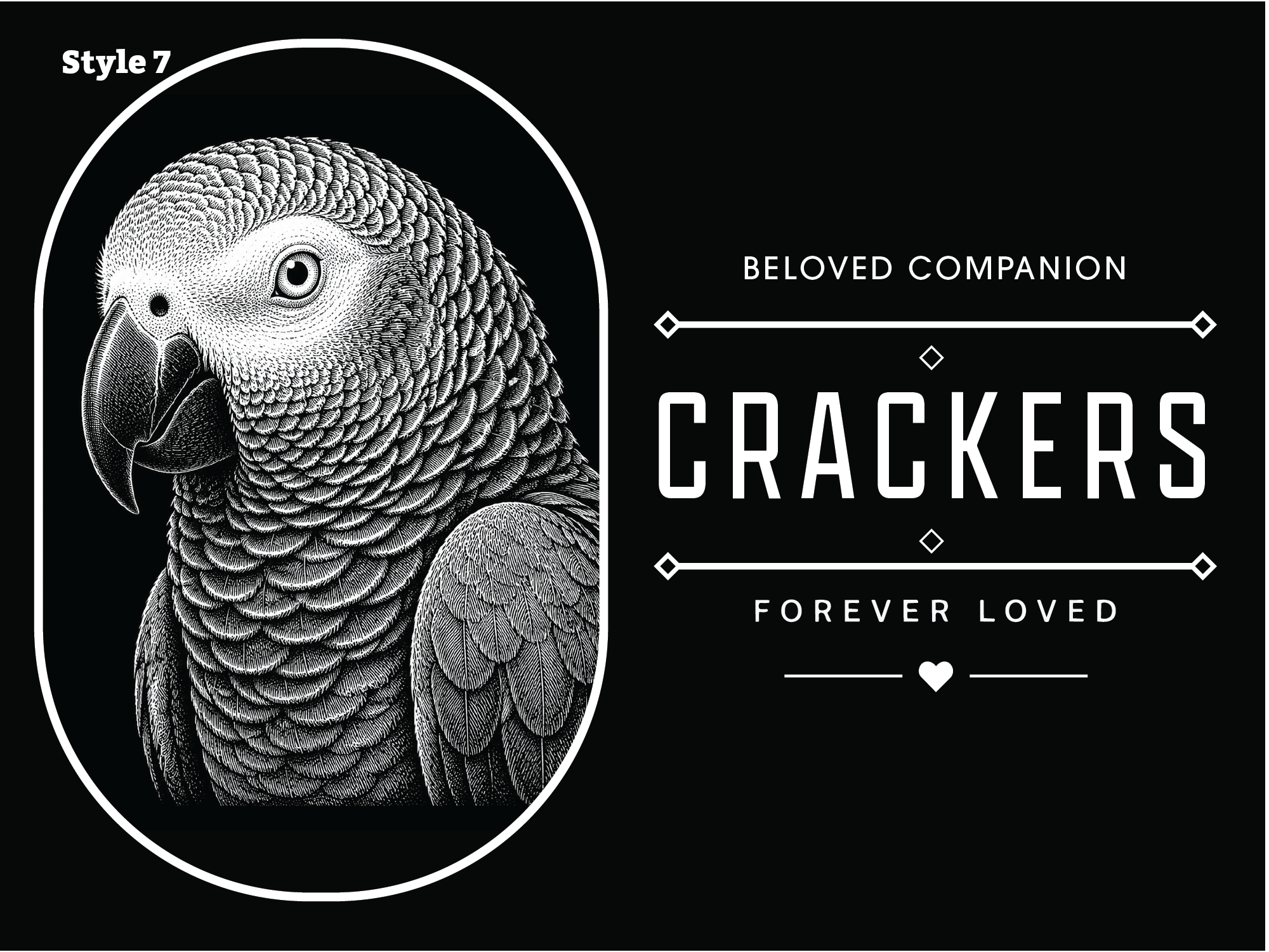 Personalized Pet Memorial Plaque – Custom Photo Engraved on Natural Slate